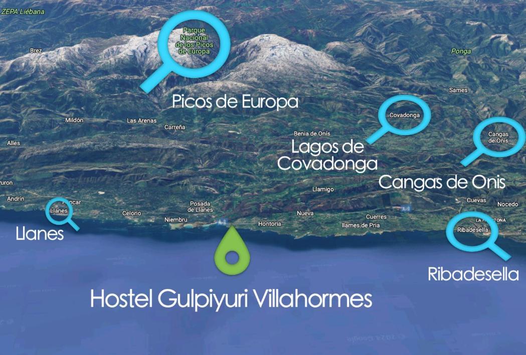 Hostel Gulpiyuri Llanes Villahormes Dış mekan fotoğraf